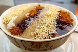 حلیم با جو دو سر پرک و مرغ برای ۴ نفر + روش تهیه