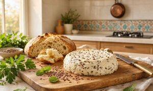 طرز تهیه پنیر خانگی با شیر و دانه کتان | آب پنیر را دور بریزیم یا استفاده کنیم؟
