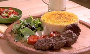 طرز تهیه کته سماقی با کباب تابه ای مخصوص؛ یک ترکیب عالی و بی نظیر