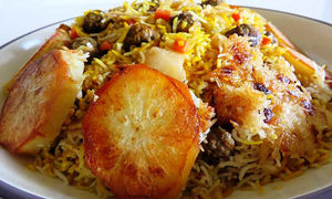 طرز تهیه مرغ لا پلو شیرازی