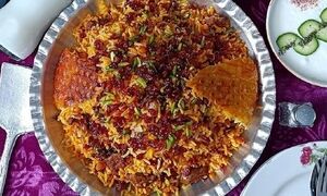 لپه‌پلو کرمانی؛ غذای محبوب و خوشمزه کرمانی ها با گوشت قلقلی