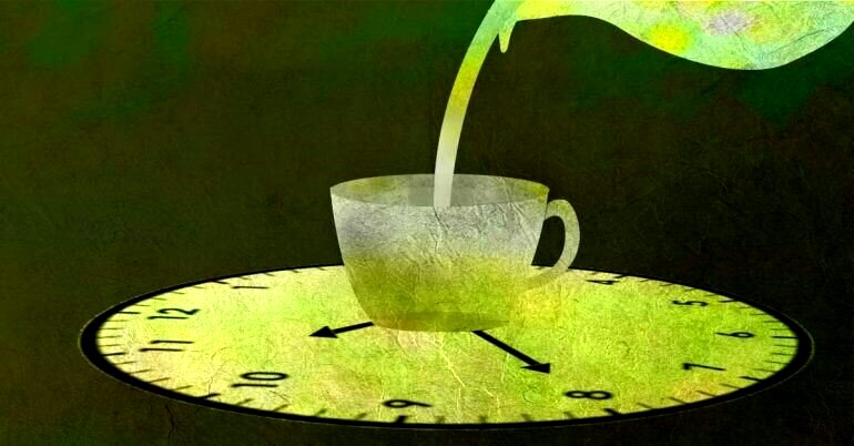 بهترین زمان مصرف چای سبز برای لاغری