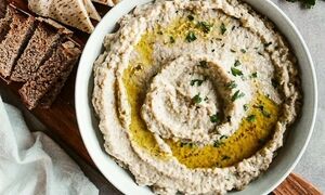 طرز تهیه دیپ بادمجان خامه‌ای؛ یک پیش‌غذای جذاب