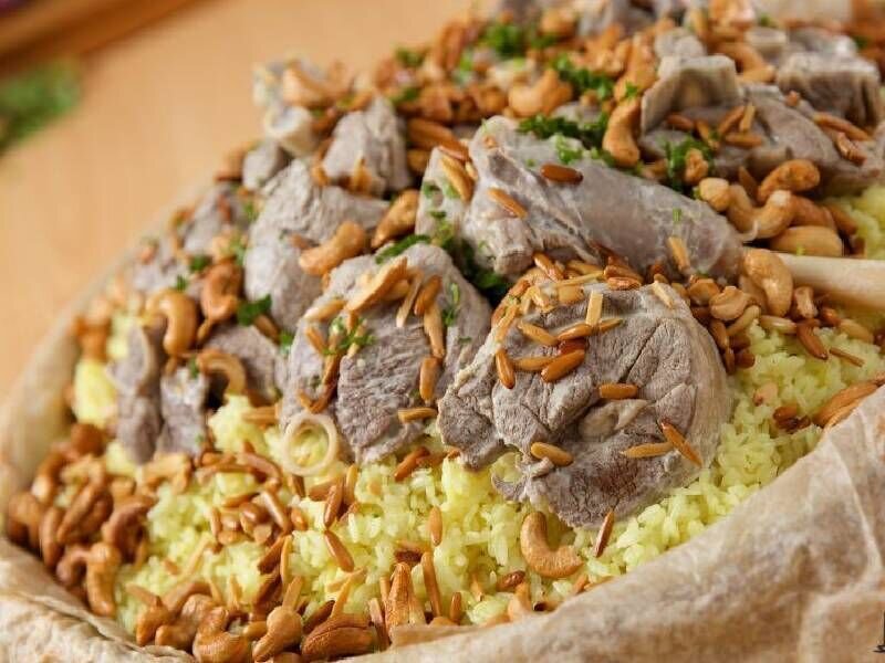 طرز تهیه منسف؛ غذای خوش طعم اردنی
