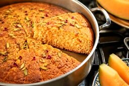 کیک طالبی؛ این کیک بهاری را بدون فر بپزید