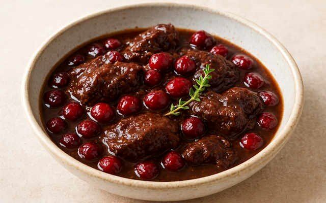 طرز تهیه خورش زغال اخته؛ خوشمزه و مجلسی