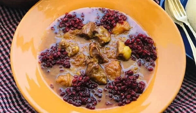 لوه کباب؛ غذای سنتی مازندران با گوشت گوسفندی و آب نارنج