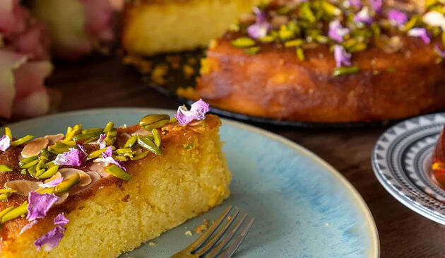 طرز تهیه کیک خیس ایرانی؛ پرشین رز