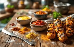 برای مهمانی آخر هفته جوجه کباب ها را به این ۳ روش مرینیت کنید