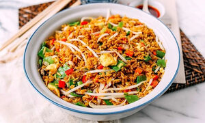 طرز تهیه پلو مخلوط خوشمزه و رنگی‌رنگی!