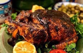 مرغ لونگی گیلانی ؛ این یک دستور خوشمزه برای شکم پر کردن مرغ است