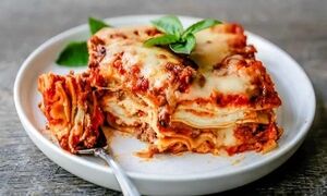 طرز تهیه لازانیا کته‌ای بدون فر و سس بشامل