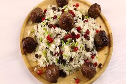 با کوفته ریزه و انار، پلو درست کنید + فوت و فن