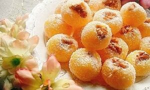 طرز تهیه باسلوق زعفرانی برای شب‌نشینی‌های عید