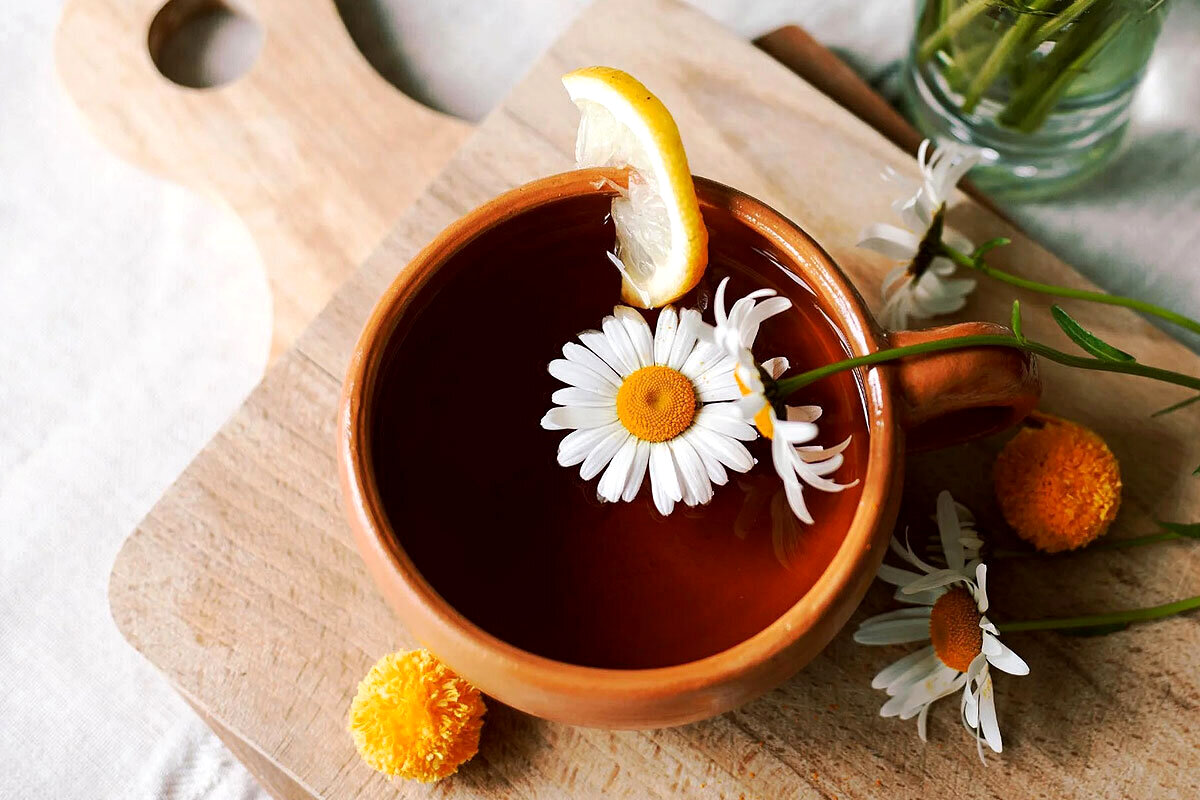 قوی ترین دمنوش گیاهی خواب آور را بشناسید + روش تهیه دمنوش بابونه